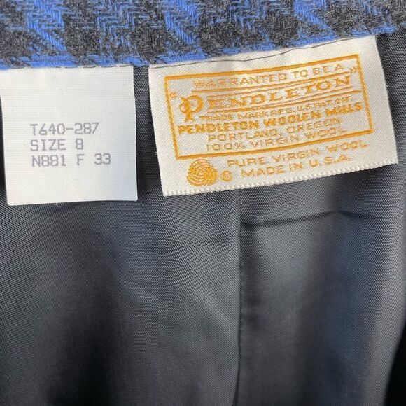 Pendleton Wool Jacket and Skirt Size 10 and 8 Respectively EUC - Picture 14 of 15